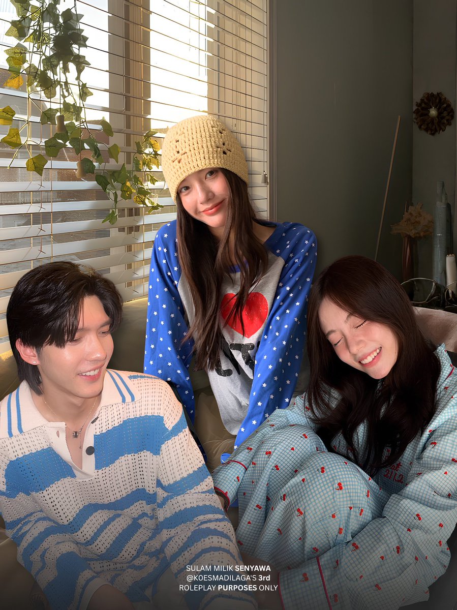 ㅤㅤㅤ

Edisi menginap di apartemen si bungsu bareng teteh. Aa nya bagian jaga pintu. 

ㅤㅤㅤㅤ