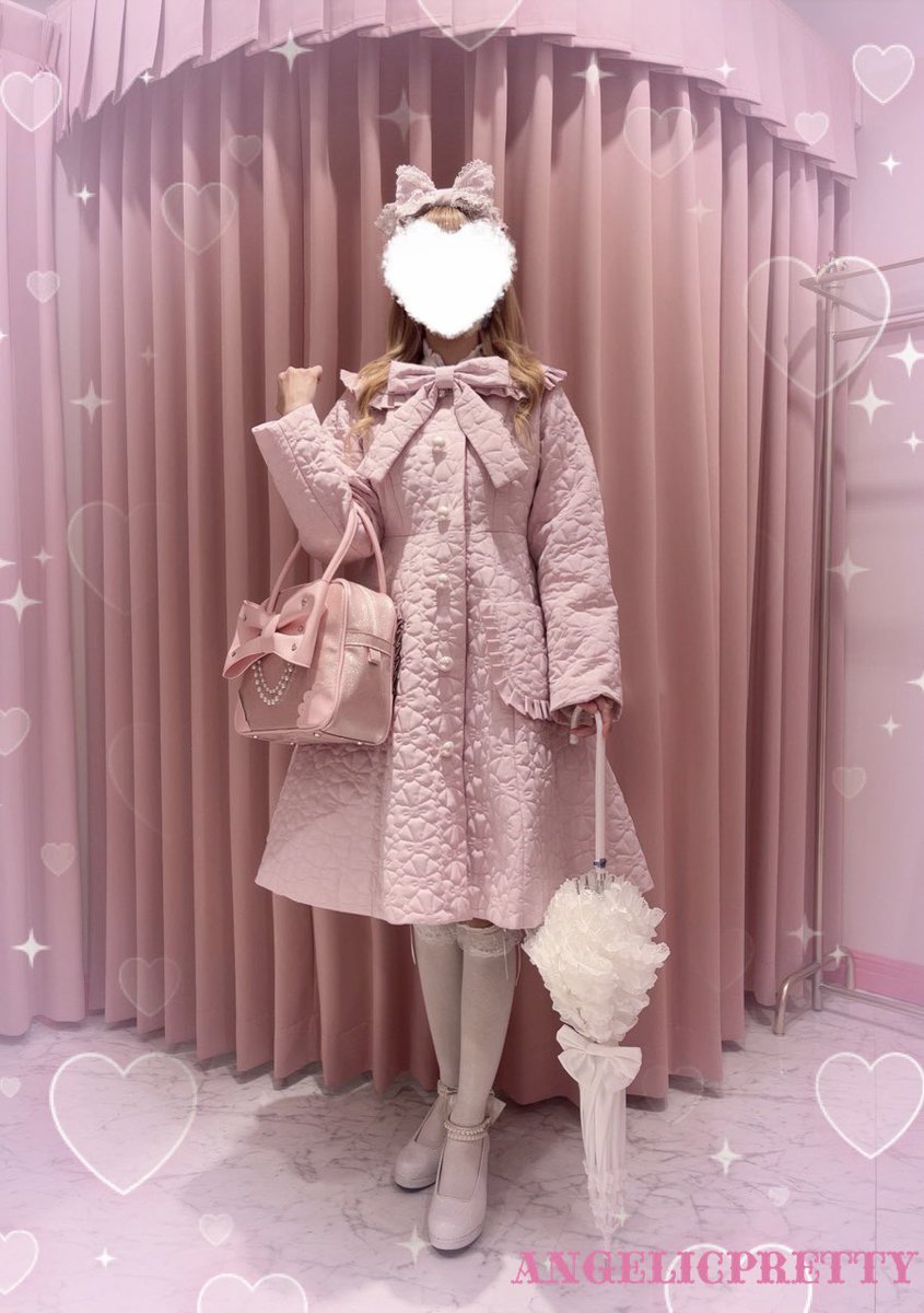 🎀Fluffy Ribbonコート🎀 …¥46,200（税込） スタッフが着用してみまし