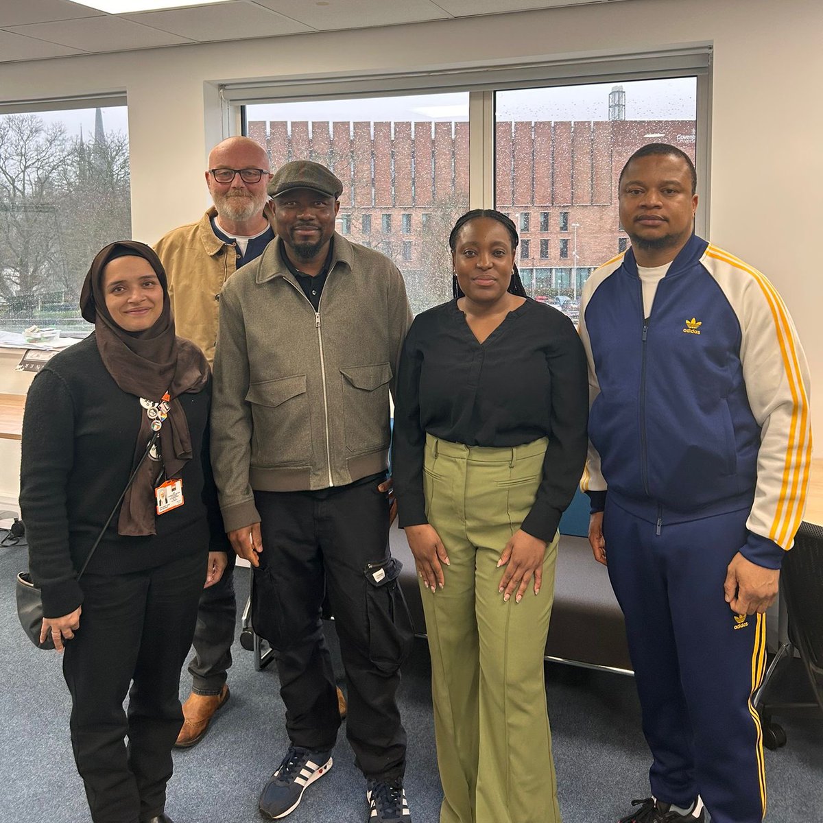 Thank you to <a href="/TaiwoOwatemi/">Taiwo Owatemi</a> for meeting with GMB members at Amazon Coventry.

They shared their reality of working in the midst of a TB outbreak.

We’ve called out Amazon on its health and safety record, now company bosses must come clean about they intend to fix this.