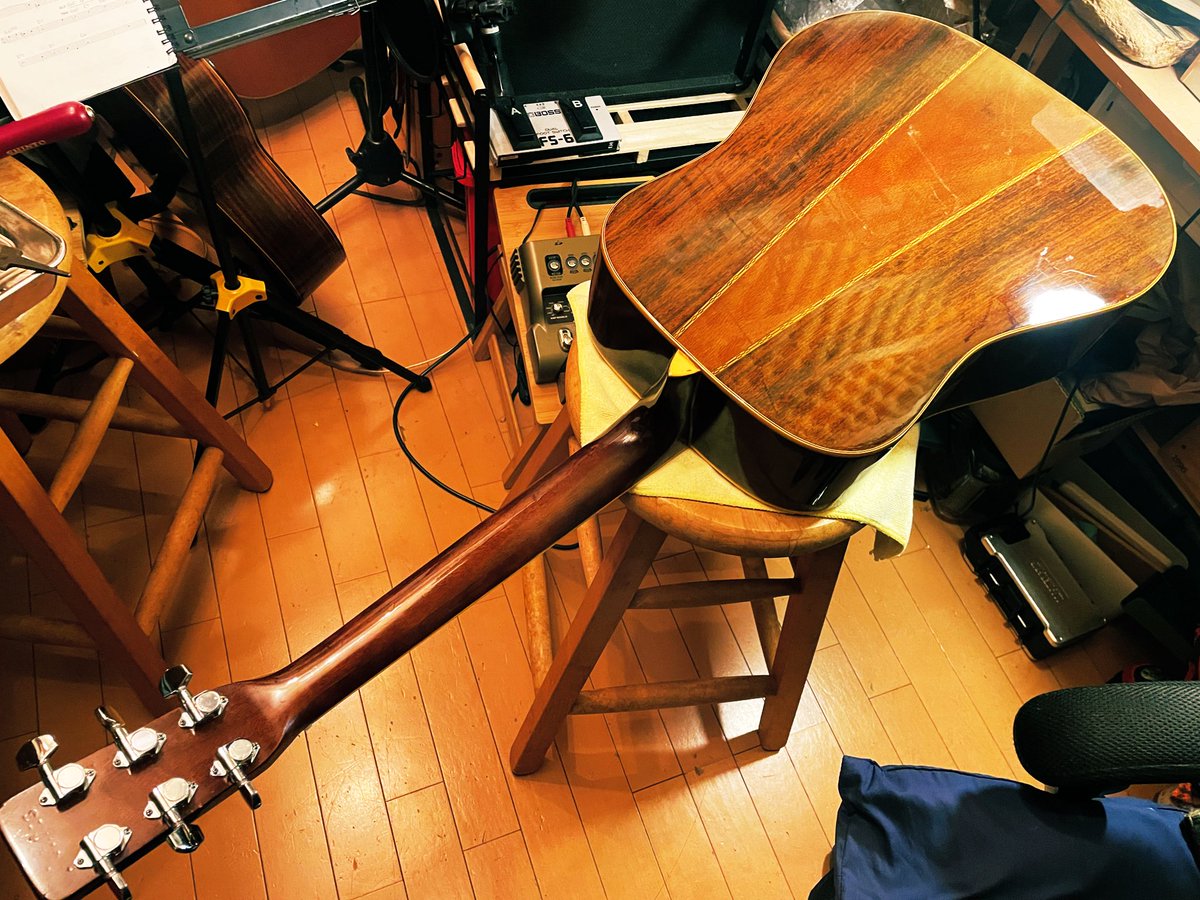 完成✨👏 推定1978年 Morris special35 ローズウッド3Pバック モーリス