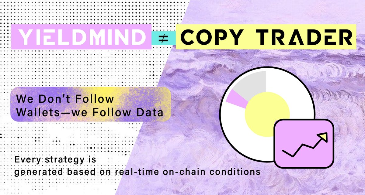 YieldMind_'s tweet image. 🧠 YieldMind ≠ copy trader
We don’t follow wallets—we follow data.
Every strategy is generated based on real-time on-chain conditions.
#NoCopy #OnChainAI #YieldMind