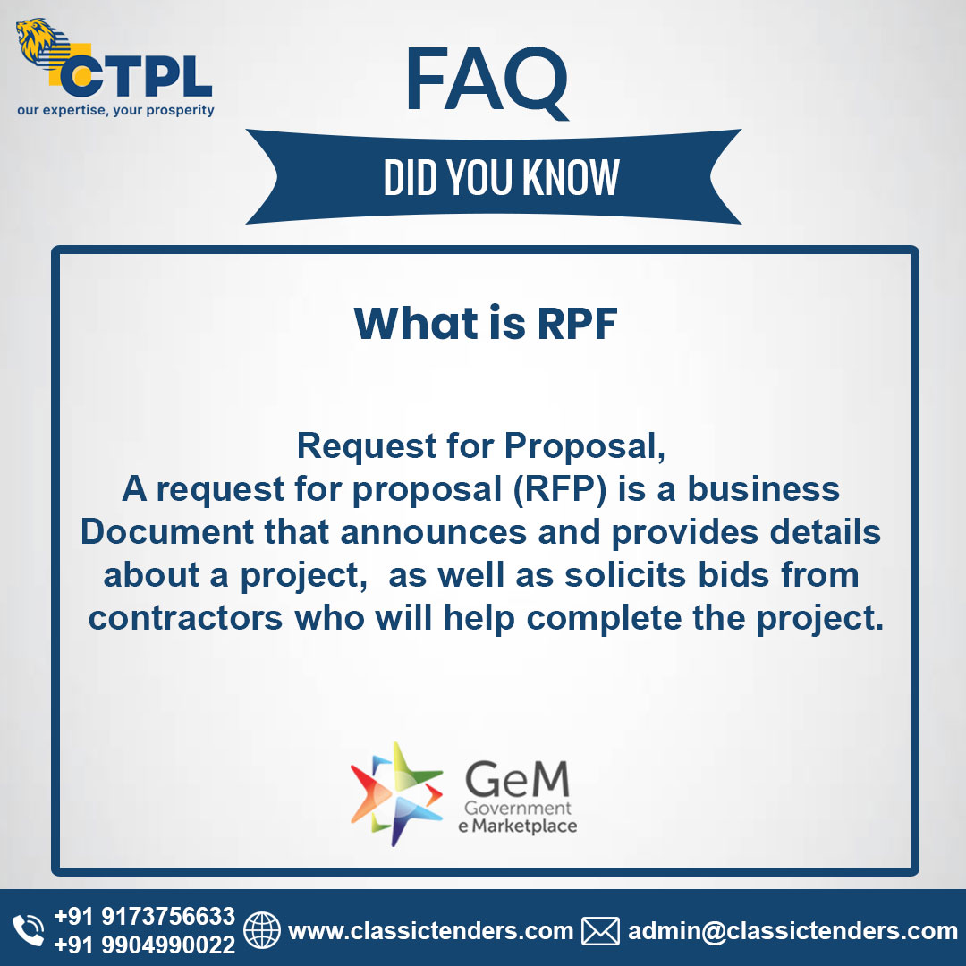 FAQ (Frequently Asked Question) on Tender Bidding Portal

For Tender Information, Tender Bidding &amp; GeM Portal Related Services. Get in touch with us;

Contact Us :  9173756633 |  9904990022
Visit : classictenders.com

#Classictenders #FAQ #FAQonGeM
