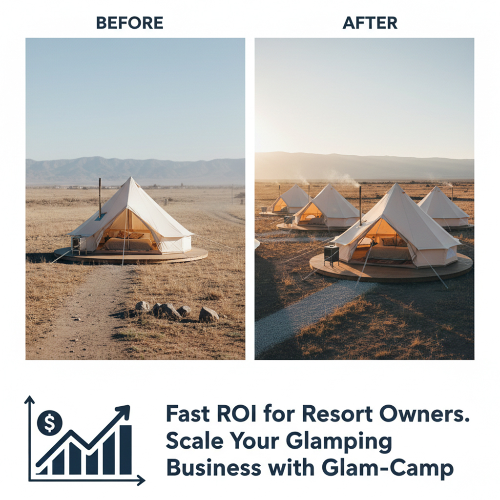 glamcamp01's tweet photo. Low investment. High ROI. 📈

The Bell Tent is the quickest way to scale your outdoor hospitality brand. 🏕️ ✅ Factory-certified quality ✅ All-weather durable ✅ Commercial grade

Grow your resort with Glam-Camp. ��️

Inquiry: https://t.co/BDCJcQbrQ4

#B2B #Hospitality #BellTent https://t.co/MpGdpYiEsp
