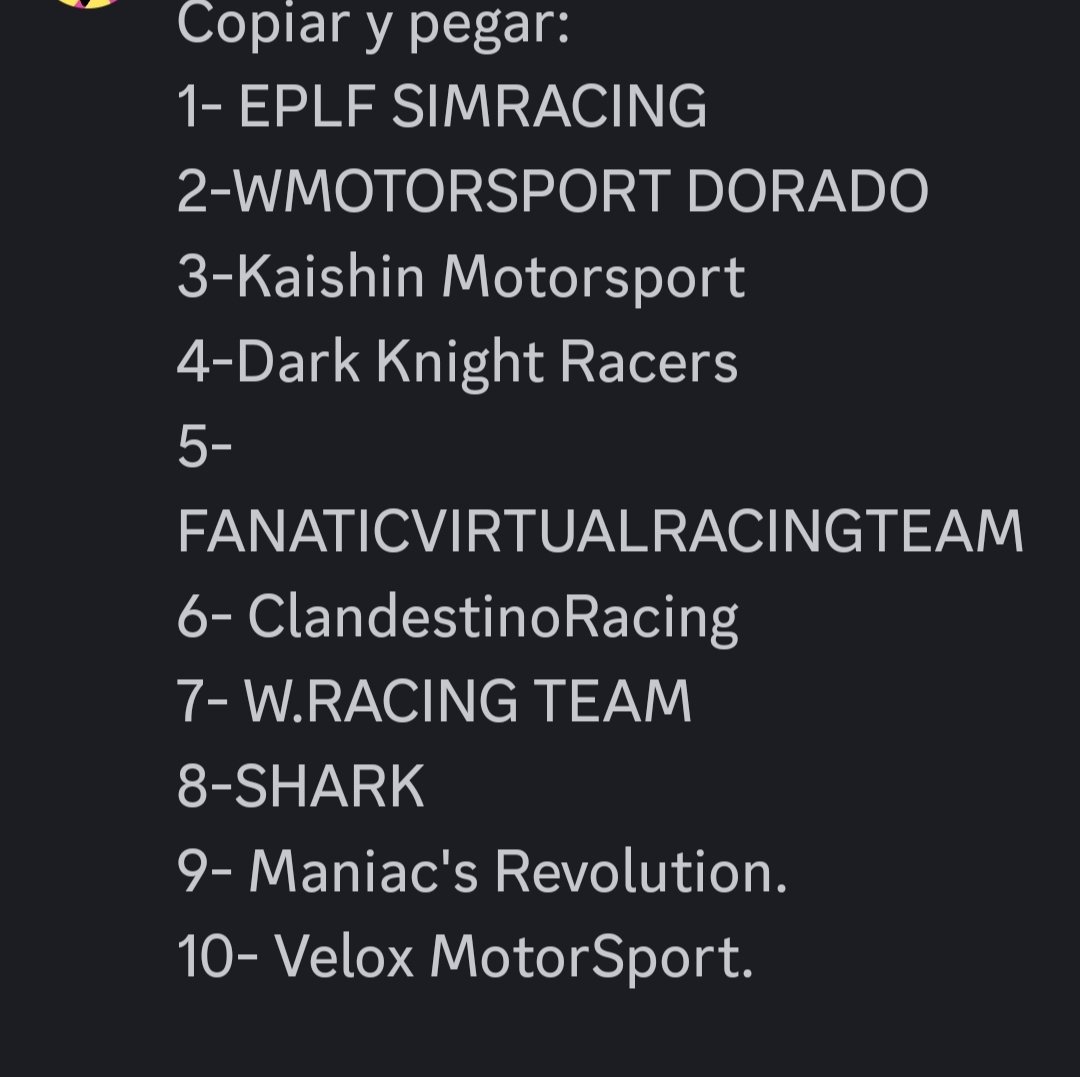 4 plazas disponibles ...
discord.gg/rJwXPWnax