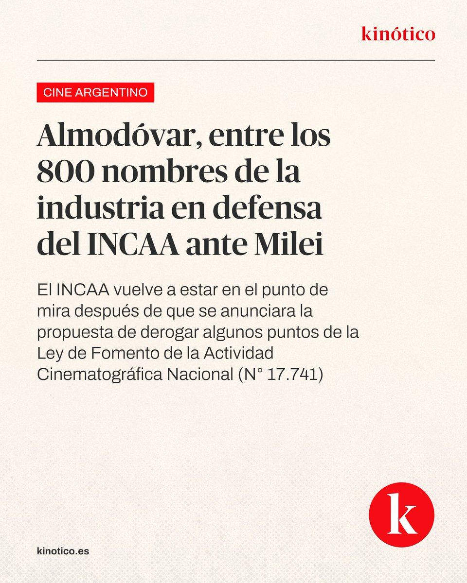 Kinótico tweet media