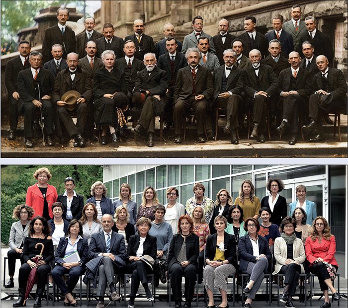 nasıl 1927 yılında üniversite okuyup bilim insanı olamazsınız ya salak kadınlar