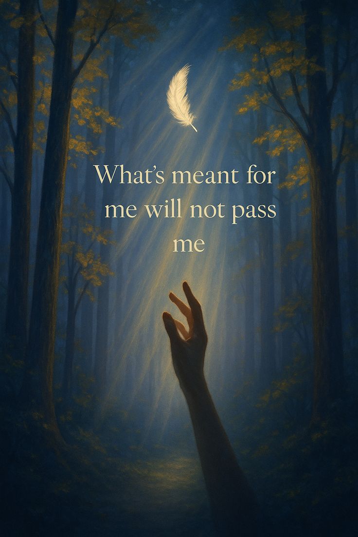 Samankhan197921's tweet photo. What’s Meant for You Will Never Miss You

Sometimes we hold on too tightly to things that slip away.

So breathe. Trust the process. Let go of the stress.
Because what’s meant for you… will find you.

#TrustTheProcess #Naseeb #Faith #Sabr #Destiny #KeepBelieving https://t.co/yt8YReghAA