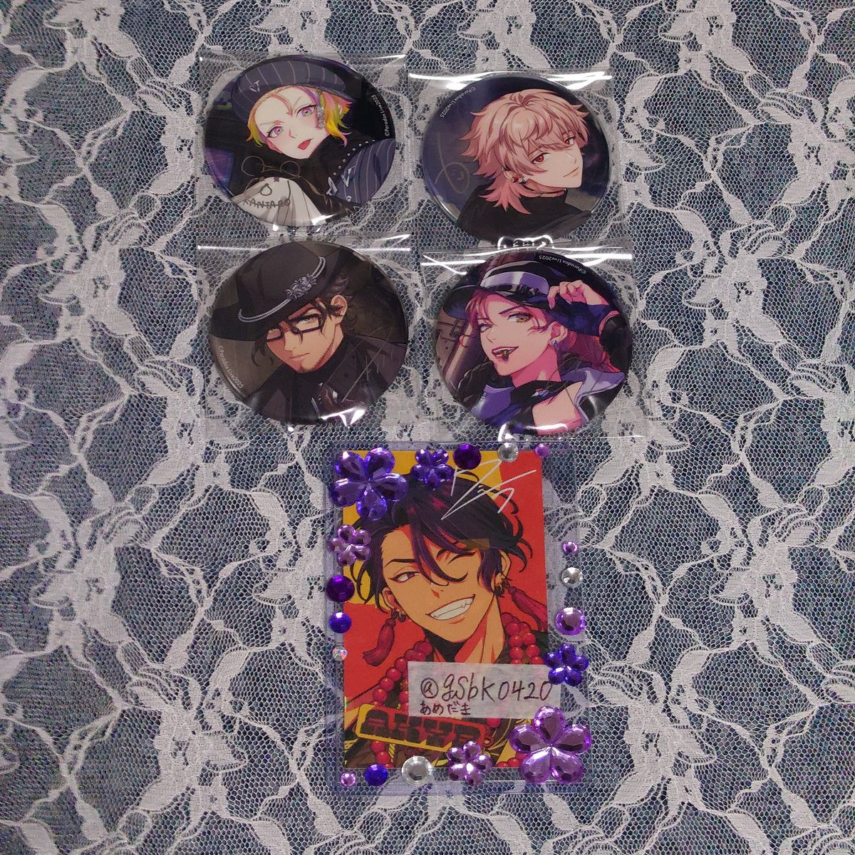 交換、譲渡】ParadoxLive パラライ 6周年 缶バッジ 譲→画像のもの 求