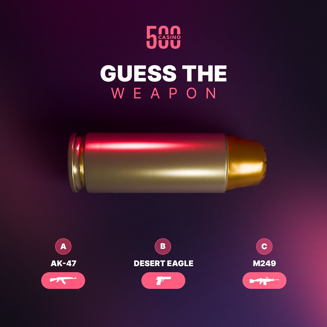 What weapon is this bullet from? 🎯

Repost + Comment for a prize 🎁