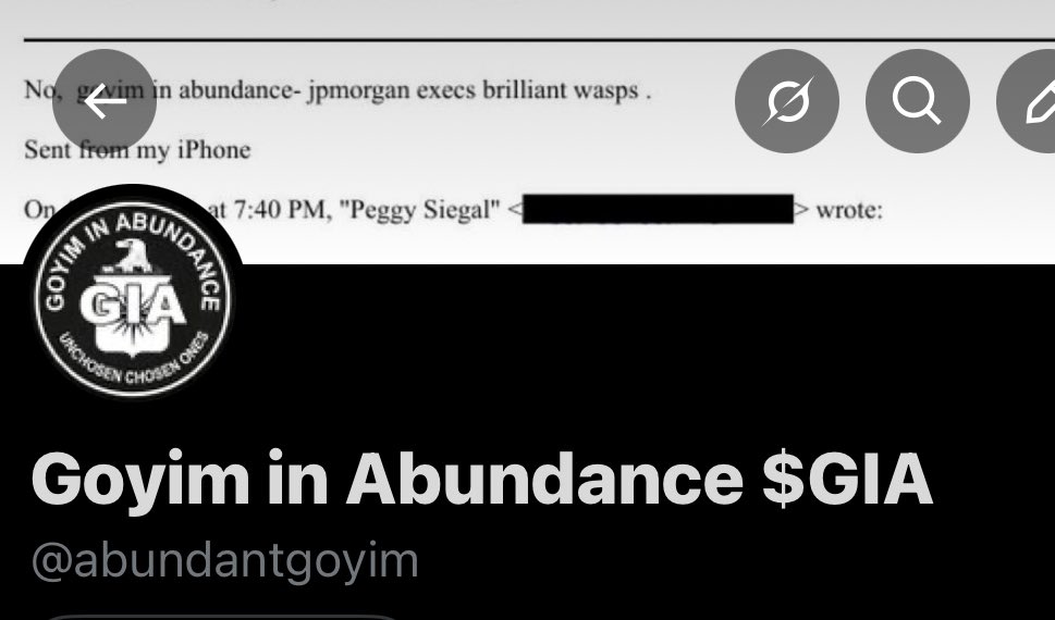 Goyim in Abundance God, Based Redacted Jesus, $GIA tweet media