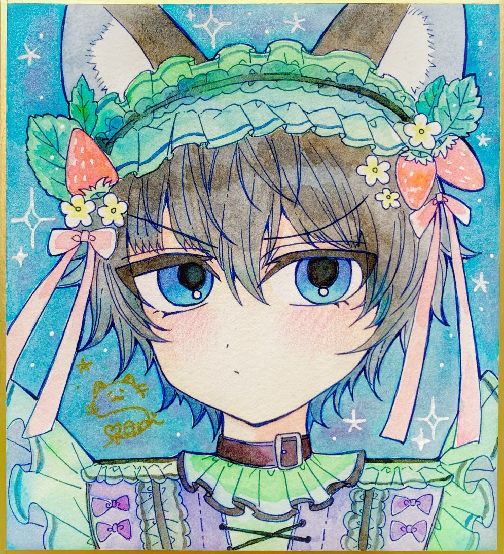 透明水彩＊原画色紙 #コミティア155 #COMITIA155