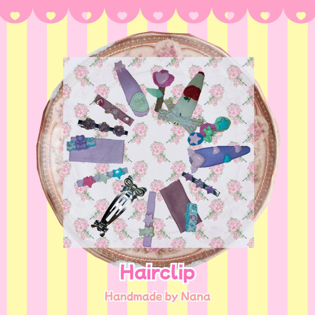 FoxI_Naa8's tweet photo. Wts Handmade Hairclip

Order by Shopee : https://t.co/ZOTt1dmr8w

#WTS #wtb #hairclip #accessories #jepitrambut #pastel #kawaii https://t.co/P8zIxS41vH