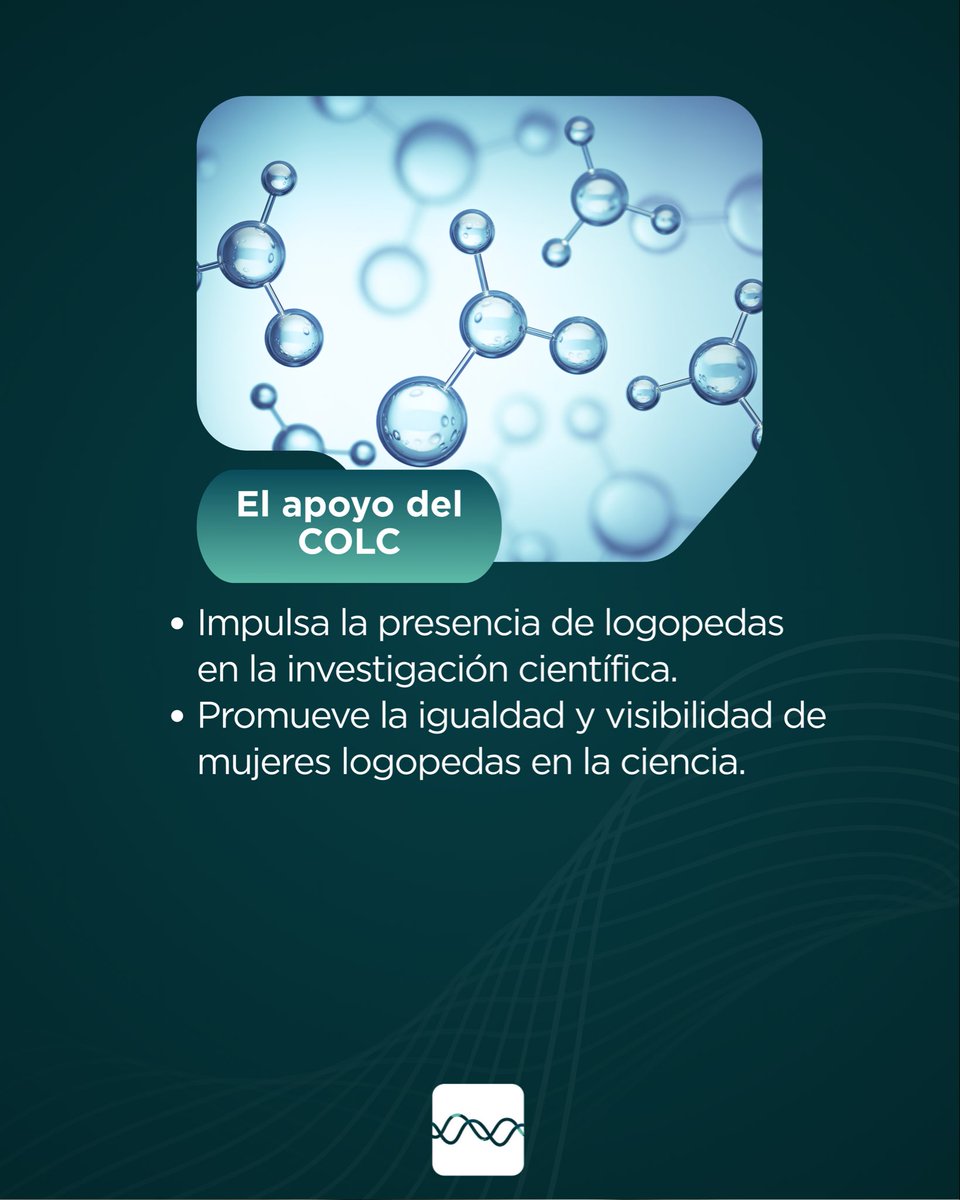 👩‍🔬 Día Internacional de la Mujer y la Niña en la Ciencia 👉🏼Un día para promover la igualdad, reconocer a las investigadoras en salud, educación y tecnología, y visibilizar a quienes impulsan la logopedia.

El 93 % de las logopedas colegiadas son mujeres.💪

#YoSoyCOLC #Logopedia