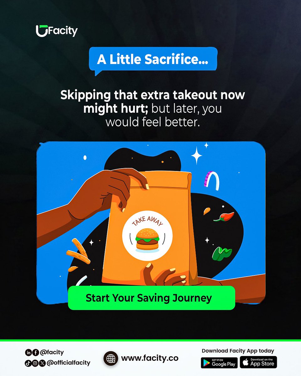 Passing on that impulse buy feels uncomfortable.

But small, intentional choices add up.
Financial freedom isn’t one big move — it’s daily discipline.

Short-term sacrifice > long-term stress.
Choose your future self today.

Start your saving journey with <a href="/officialfacity/">Facity Technology</a>
