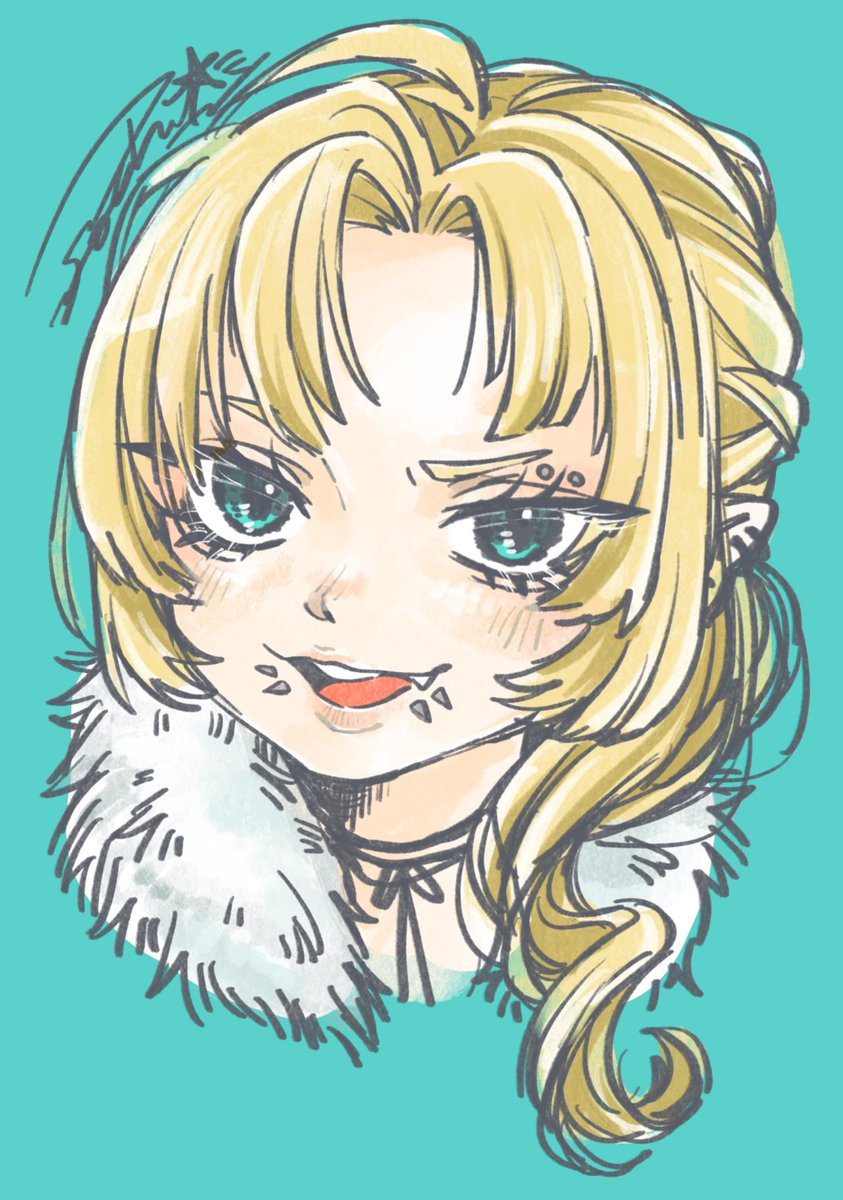 「プリンターの部品が届くまで強いオンナをかいていた供養 #usachimus」|usachimu's!!のイラスト