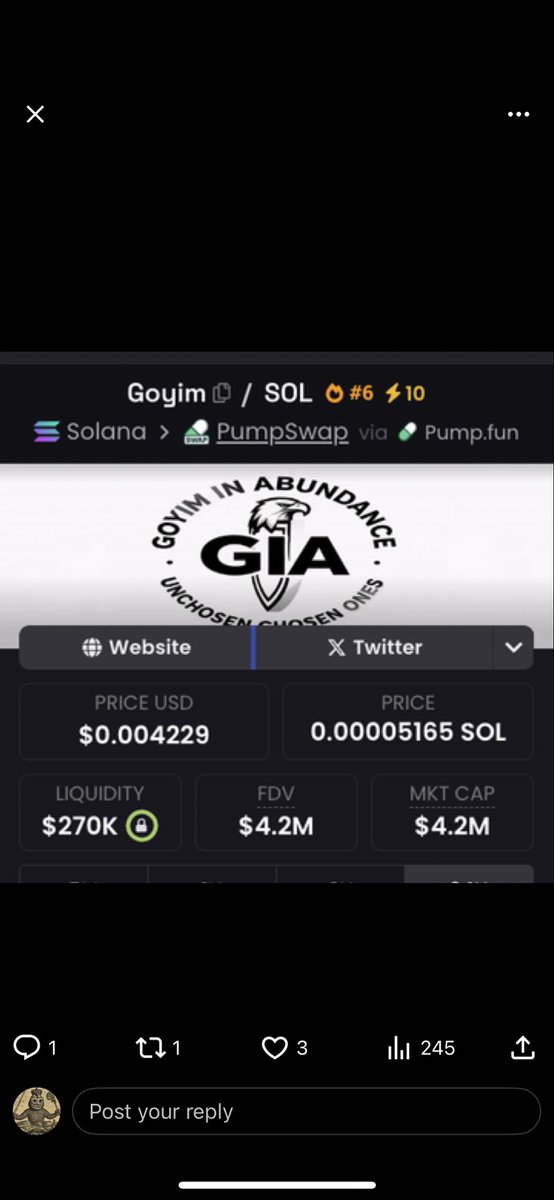 Goyim in Abundance God, Based Redacted Jesus, $GIA tweet media