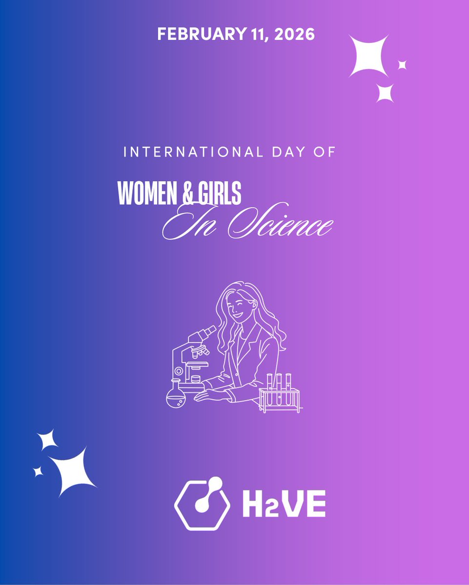 Today, the International Day of Women and Girls in Science, we celebrate the women in H2VE who drive skills, innovation and collaboration in hydrogen valleys, opening new pathways for future engineers and accelerating the green transition. Read more:h2ve.eu/international-…