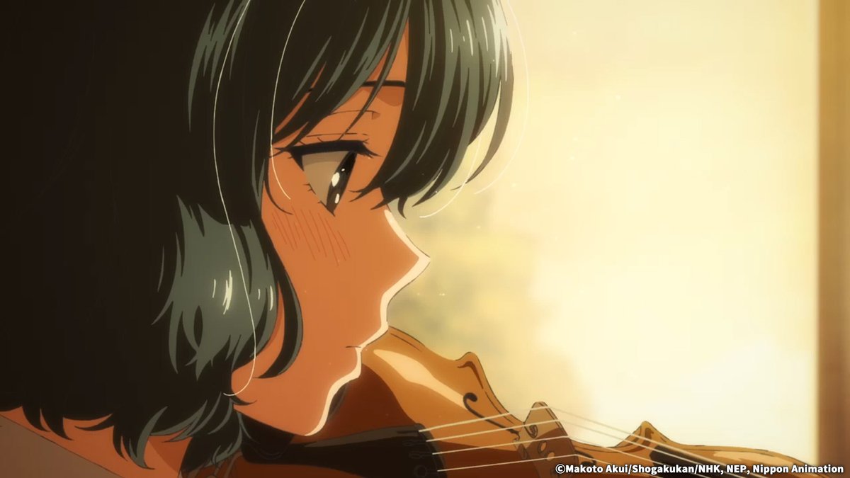 ANIPLUSAsia's tweet photo. One begins to shine when filled with passion ❤️‍🔥

Without realizing it, Haru improves leaps and bounds as a violinist while she grows to become her ideal self... 🎻✨

【#BlueOrchestra 2】
Encores TODAY 16:00, SAT 24:00 &amp; SUN 18:00 [GMT+8]

#青のオーケストラ https://t.co/JWtKlFDRmF