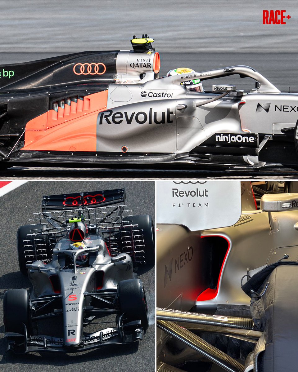 🚨 | AUDI'S NEW SIDEPOD!