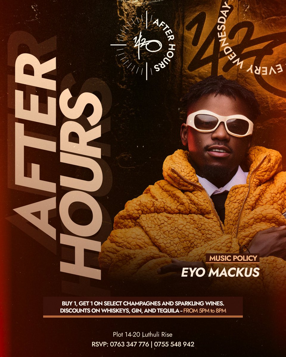 EyoMackus's tweet image. Hey, don’t let the traffic hold you hostage. Slide through @fourteentwenty0 and catch a vibe great offers waiting for you from 5–8PM. #AfterHours