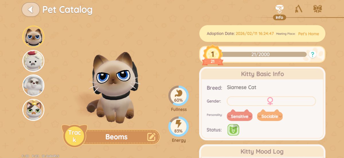 Akhirnya aku adopt dulu takut nyesel sambil nunggu varian lain kucing gosong😭