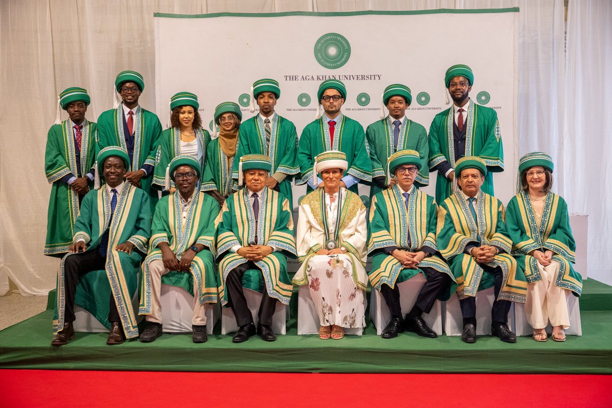 AKUMCEA's tweet photo. AKU Medical College, East Africa marked a major milestone by graduating its first postgraduate class in Paediatrics and Child Health, reinforcing its position as a leading centre for specialist medical training in Tanzania. Read more: https://t.co/urjkWehOnA
#AKUConvocation https://t.co/gUpLfmsan7