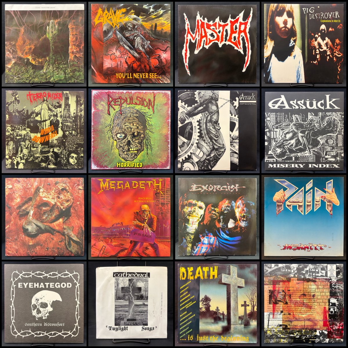 中古レコード新入荷】 メタル新着レコード補充しました💎 DEATH/GRIND