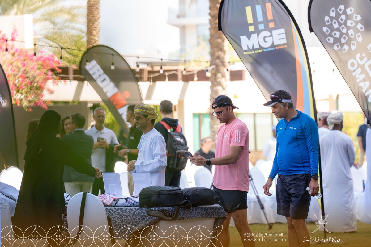 OmanMHT's tweet photo. بطولة الشرق الأوسط "اكتشف عُمان للرجل الحديدي 70.3 – مسقط" تكرّس مكانة سلطنة عمان كوجهة رائدة للسياحة الرياضية.
التفاصيل: 
https://t.co/vPznpysqbh

#تراث_وسياحة
#ironmanoman
@ironman_oman 
@ExperienceOM_AR https://t.co/2RNnQbvxYi