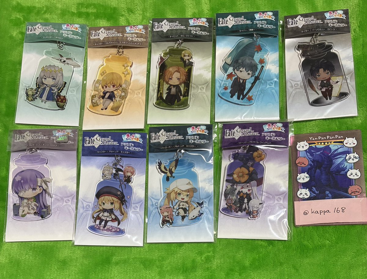 交換•譲渡】FGO ガチャメイト サーヴァントホログラム缶バッジ 春節