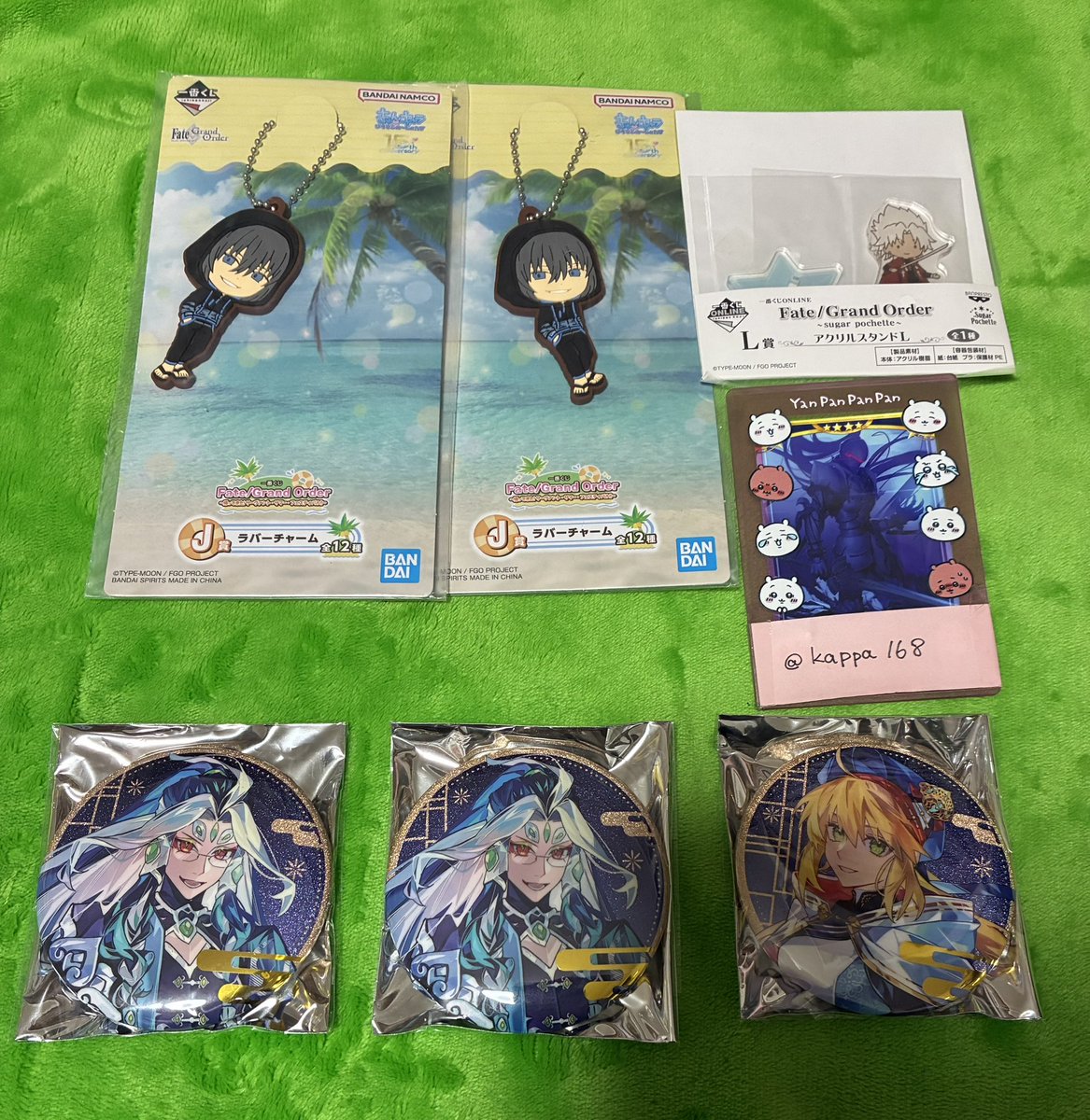 交換•譲渡】FGO ガチャメイト サーヴァントホログラム缶バッジ 春節