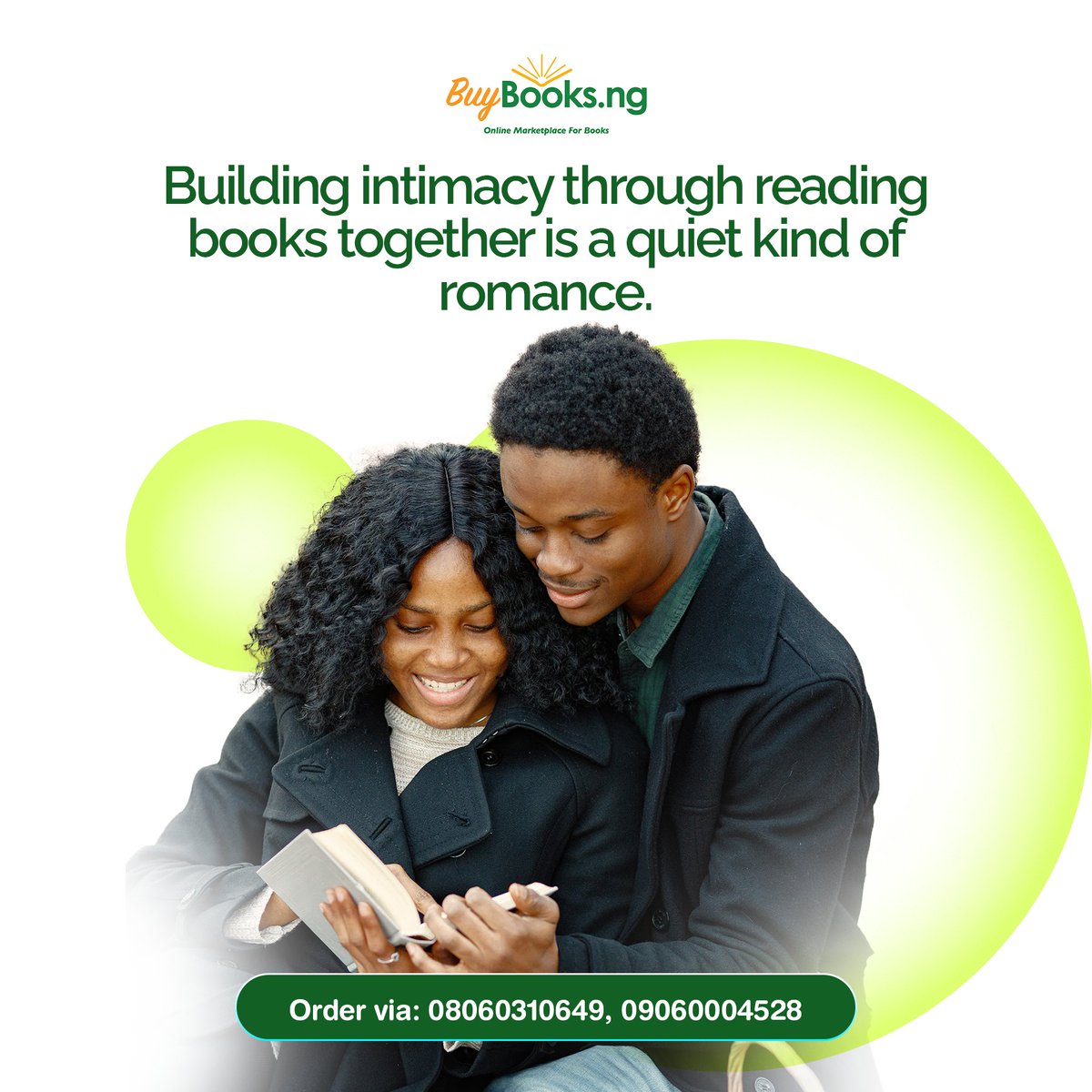 Buybooksng's tweet photo. It’s more than reading words on a page, it’s sharing stories, thoughts & quiet moments.
Reading side by side creates a special kind of intimacy.
No pressure. No distractions. Just presence, connection & love.
Read together. Love deeper. ❤️
#BuildingIntimacy #ReadTogether https://t.co/BLYlz7SJ93