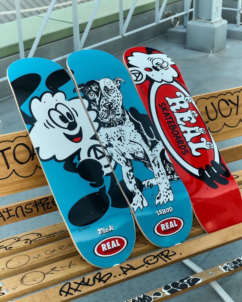 VERDY × Real Skateboards のコラボアイテムが2月21日(土)に発売予定