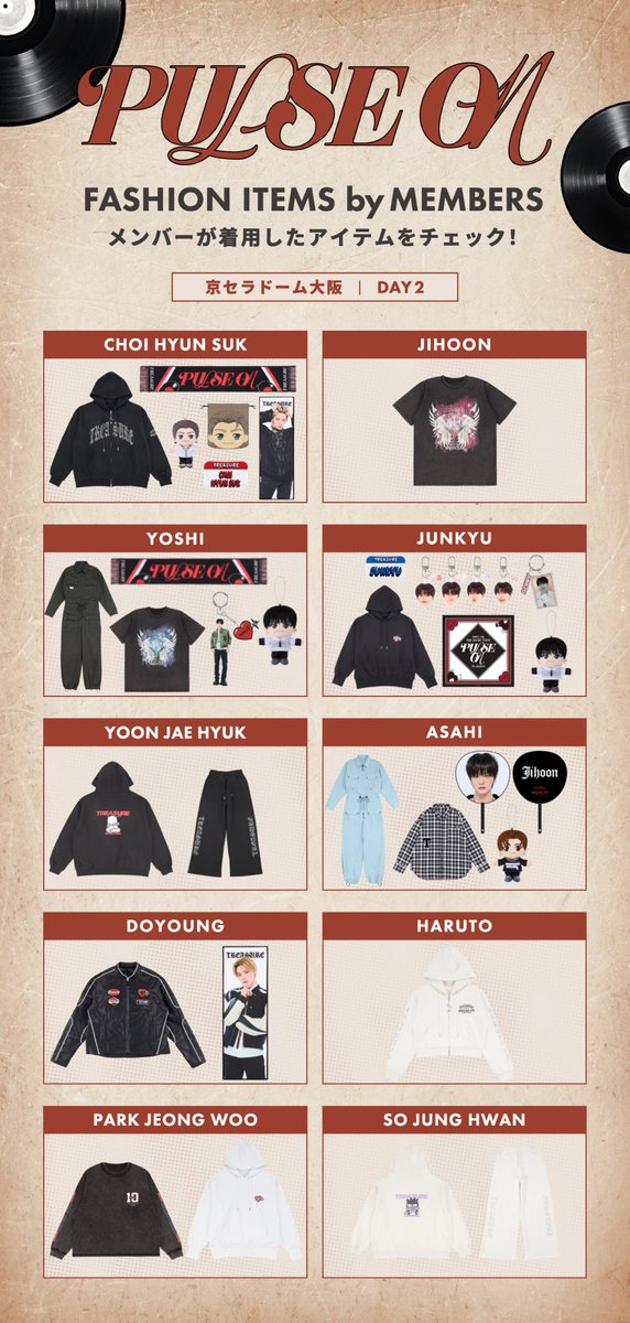 🎪] 🖤❤️⎯⎯⎯⎯⎯⎯⎯✦.° 2025-26 TREASURE TOUR [PULSE ON] IN