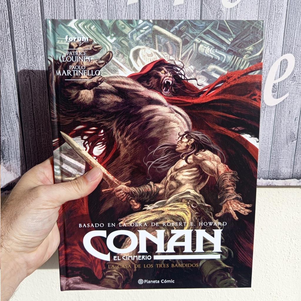 nandoman1905's tweet photo. Después de los últimos tomos infames, en este remontan el vuelo algo, al menos se deja leer bien y el dibujo cumple de sobre. Publicado por @PlanetadComic
#TDTPodcast #Conan #PlanetaComics https://t.co/MdGHERVGgE