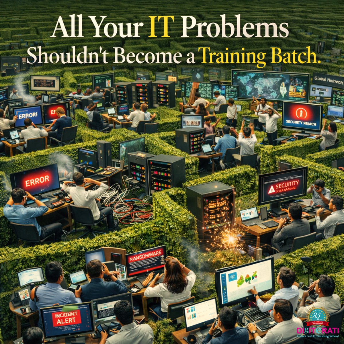 Digiteratian's tweet photo. Training builds capability.
Consulting fixes complexity.
You need both — in the right order.
#ITConsulting #EnterpriseIT #Cloud #DevOps  #CyberSecurity #PlatformEngineering #SRE #digitaltransformation https://t.co/pY9aucLXDV
