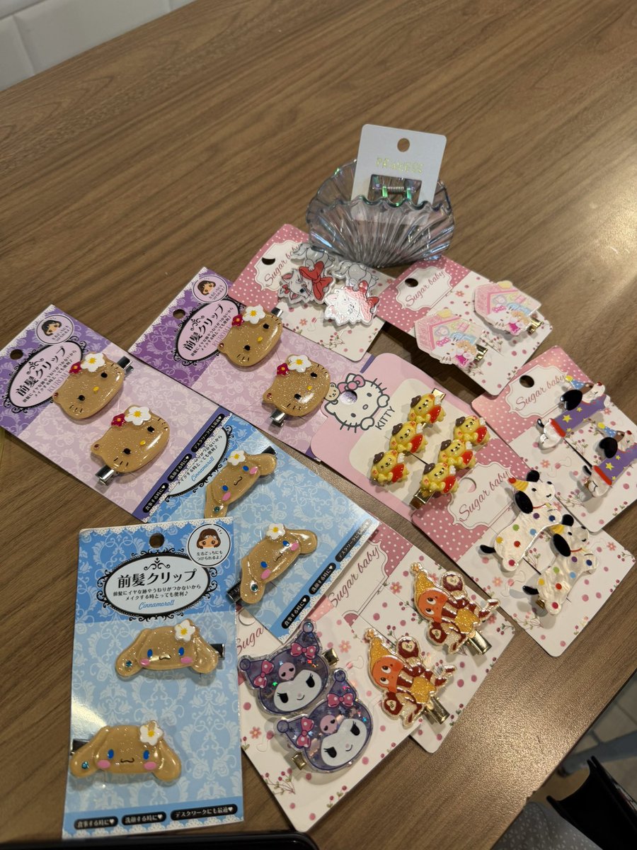 huoppppp's tweet photo. กิ๊ปซาริโอ 40 ทุกอันค่า 
#กิ๊บsanrio #SanRio #กิ๊ป https://t.co/jRBZvSejQe