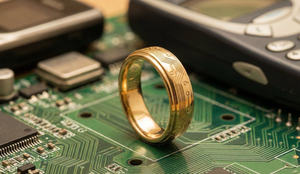 2/ The Bling 💍

Forget traditional mining. Look for "Urban Mining." Buy jewelry made from recycled e-waste gold (recovered from old phones/circuit boards).

Your partner's necklace used to be a motherboard. That is literally metal. 🤘💻

#SustainableFashion #EcoFriendly