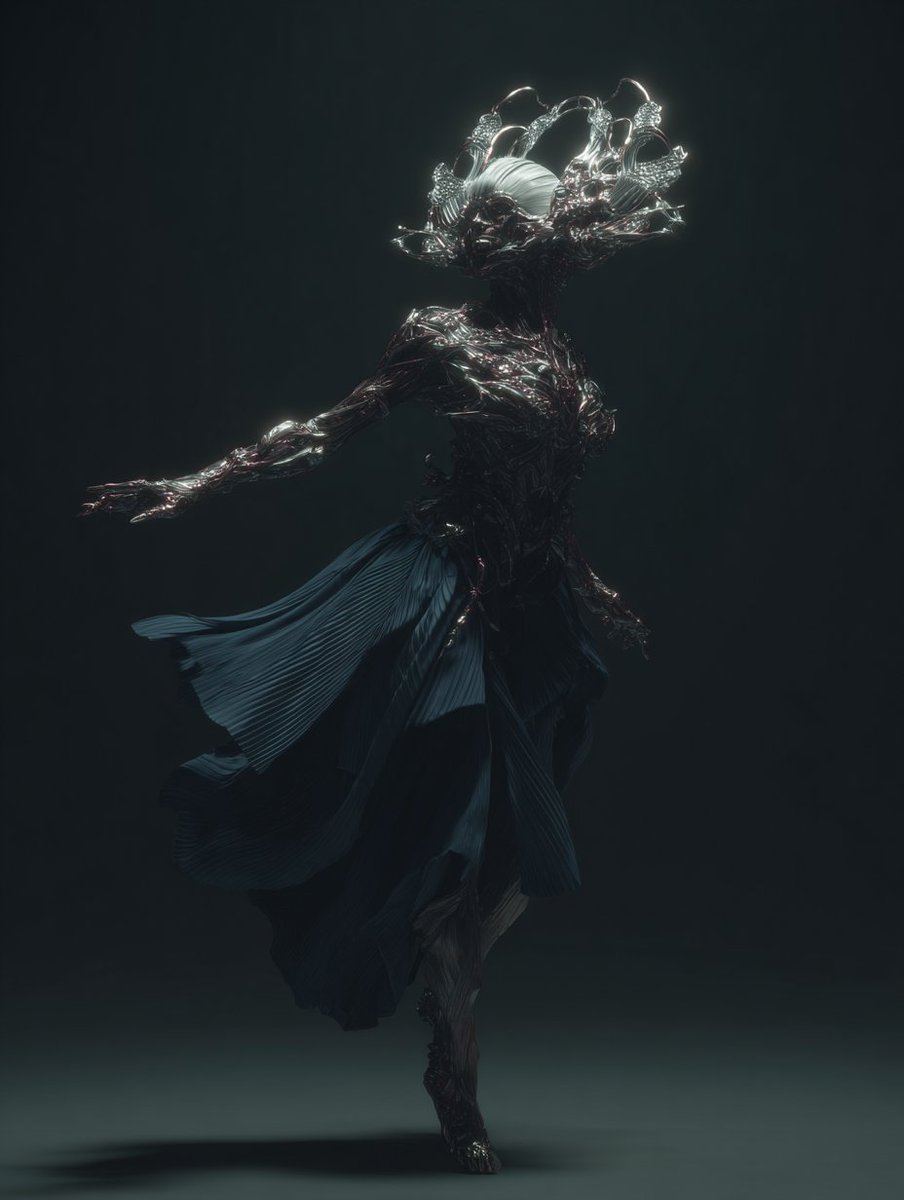 rzanggarda's tweet photo. Elegance in motion, shaped by elemental forces beyond form and time.
#midjourney #aiartcommunity #aestheticai #cinematicart #digitalmythology #scifivisuals #aiartist #conceptart #futureaesthetic #surrealbeauty https://t.co/ieAcEmFy8k