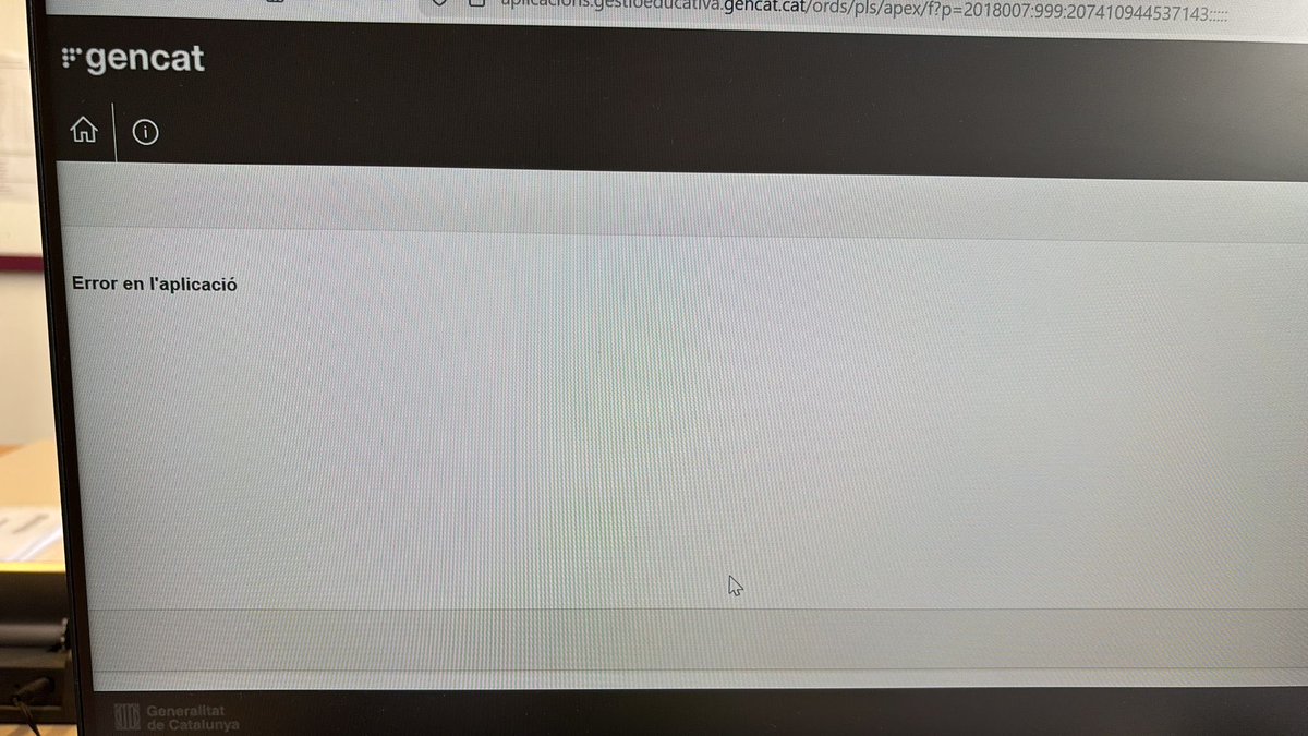 Dramàtic! L’aplicatiu de la vaga no funciona😭 <a href="/educaciocat/">Educació</a> <a href="/FETE_UGT/">UGT Educació</a> <a href="/CCOOpublica/">CCOOEducació Pública</a> <a href="/USTECSTEs/">USTEC•STEs (IAC)</a> <a href="/CGTEnsenyament/">CGT Ensenyament 🚩🏴</a> <a href="/LaIntersindical/">LA INTERSINDICAL</a> <a href="/3CatInfo/">3CatInfo</a> <a href="/rac1/">RAC1</a>
