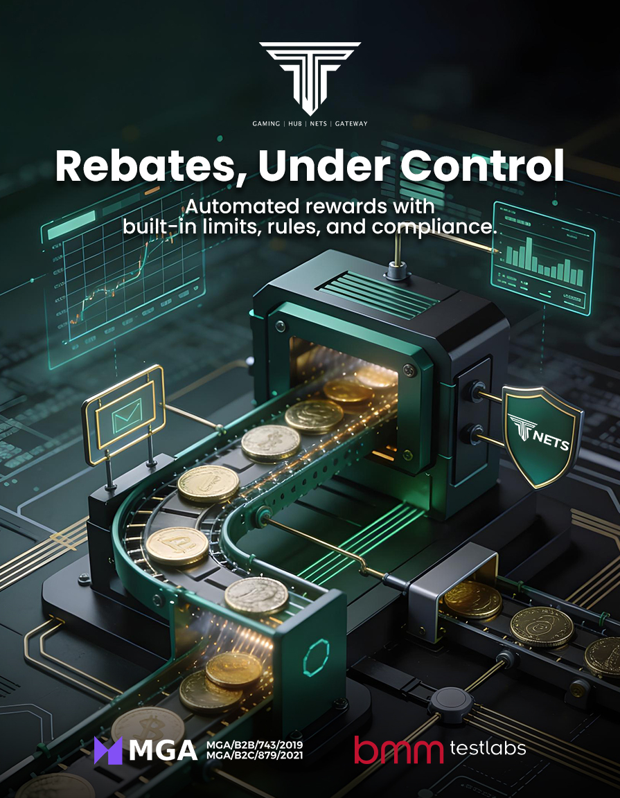 TitanGroupHQ's tweet image. Rebates retain — if controlled. ⚠️

Unstructured rebates leak margin &amp;amp; trust.

TNet Rebate ⚙️
• Auto cycles
• Segment rules
• Built-in limits

Retention. Controlled. Scalable. 🚀

#TNet #TGaming #Rebate #iGaming #B2B