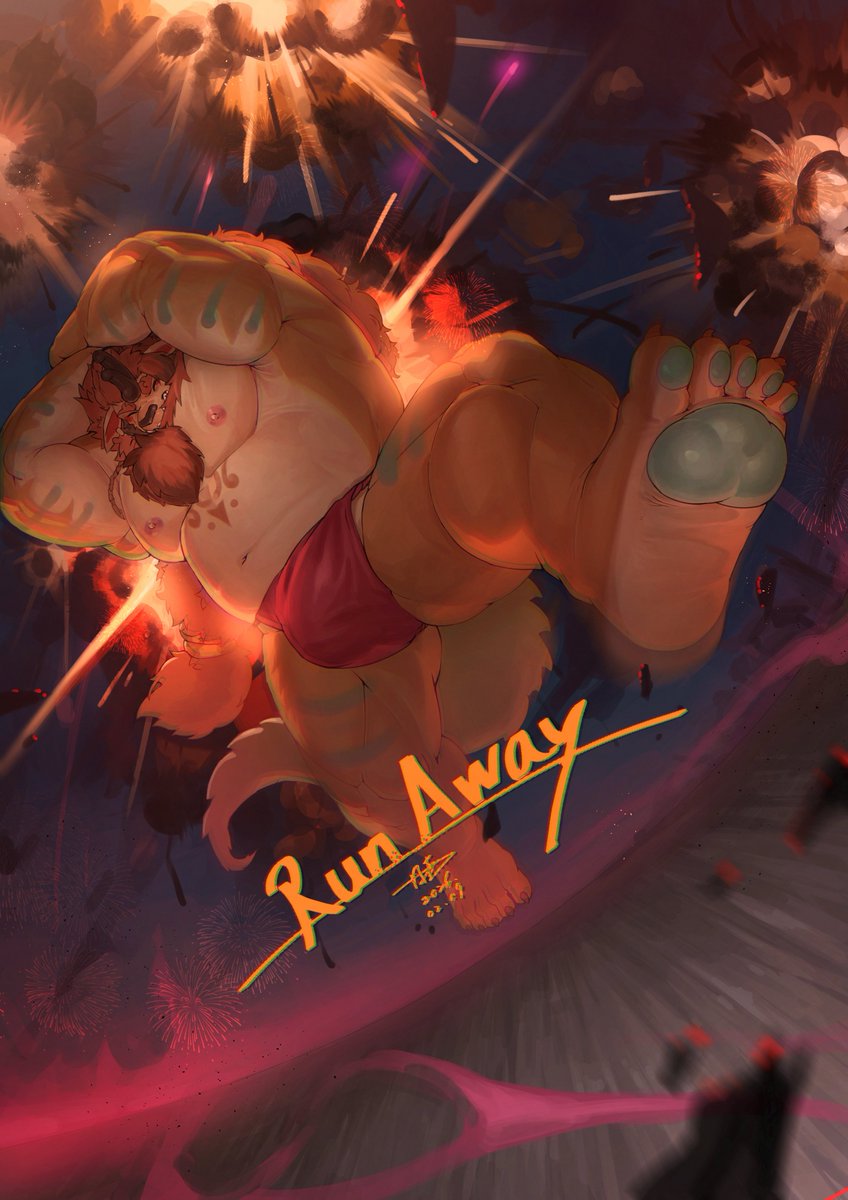 耶黑~快把歲崇帶回家啦~~~
偷偷說我已經抽滿五星啦~
祝福各位新年快樂啦~
「我們不知道歲崇的過去，為什麼他那麼懼怕煙火」
#XXL猛漢町 #xxl漢気二丁目