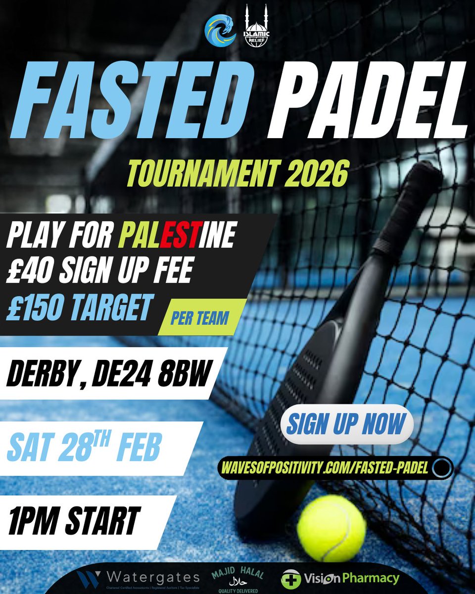 WOPofficial_'s tweet photo. Our fundraising 2026 Lineup:

🚶‍♀️Fasted 5k Family Walks
🎾 Fasted Padel Tournament
⚽️ Fasted Football Tournaments
💪🏾 Tough Mudder Challenge
🌄 Morocco Hike
🪂 Charity Skydive

Don't just watch the wave, be a part of it!

🔗 Sign up now / View all events: https://t.co/fvIDROYz5u https://t.co/Ha8pAoiiV1