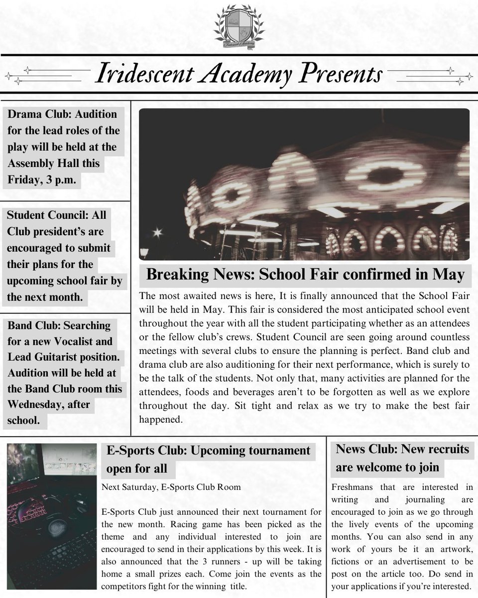 nijiprism_my's tweet image. Attention to all Iridescent Academy Students 📣

#PaintItPrism #IridescentAcademy #nijiprism_my #NIJISANJI_EN