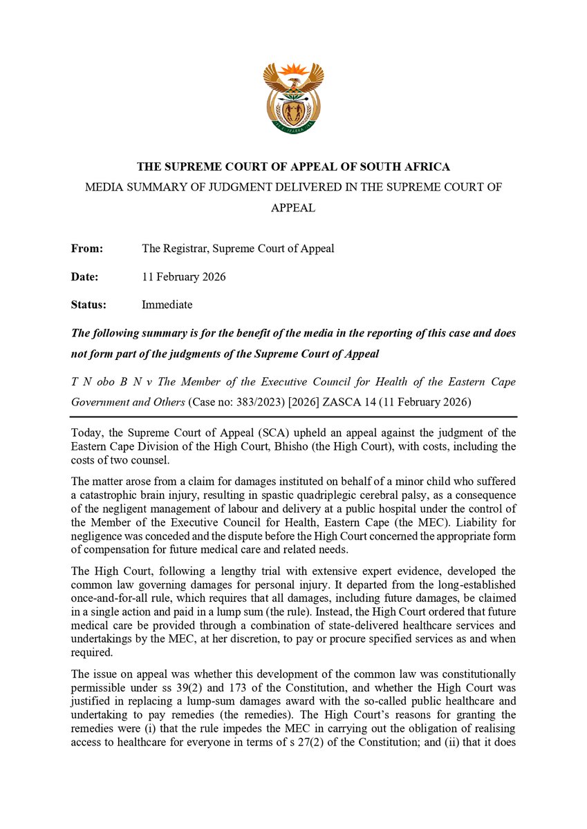 Supreme Court of Appeal ZA tweet media