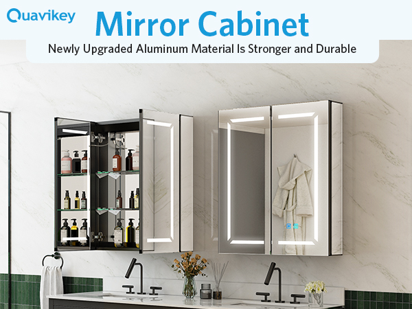💡  Many of our mirror cabinets feature integrated LED lighting. Get perfect, shadow-free illumination for your routine while hiding the clutter. It’s a game-changer for your daily prep!

#LEDMirrorCabinet #LEDMirror #MedicineCabinet #HomeDecor