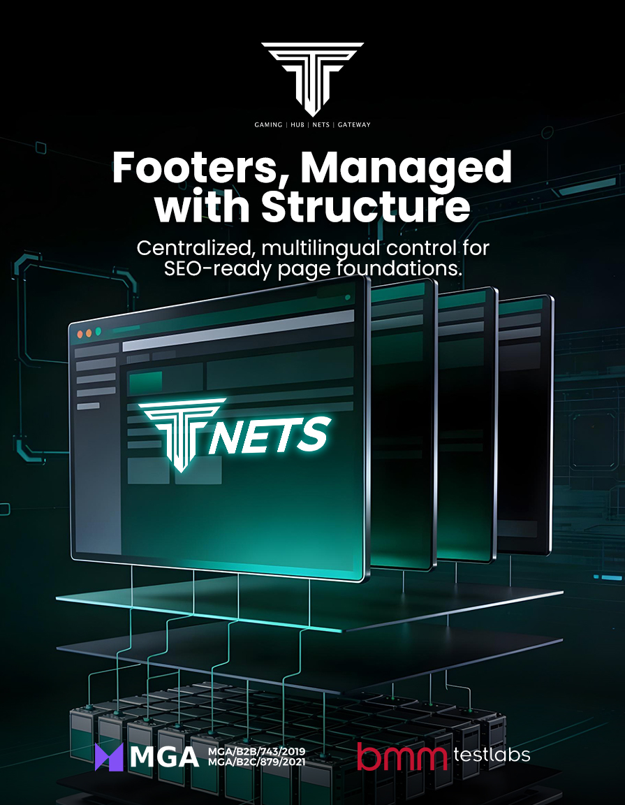 TGaming_hq's tweet image. Footers impact SEO. ⚠️

Across pages &amp;amp; languages, structure matters.

TNet SEO Footer ⚙️
• Page-level control
• Centralized structure
• Organized multilingual input
Build structure — not patchwork. 🚀

#TNet #TGaming #SEO #iGaming #B2B