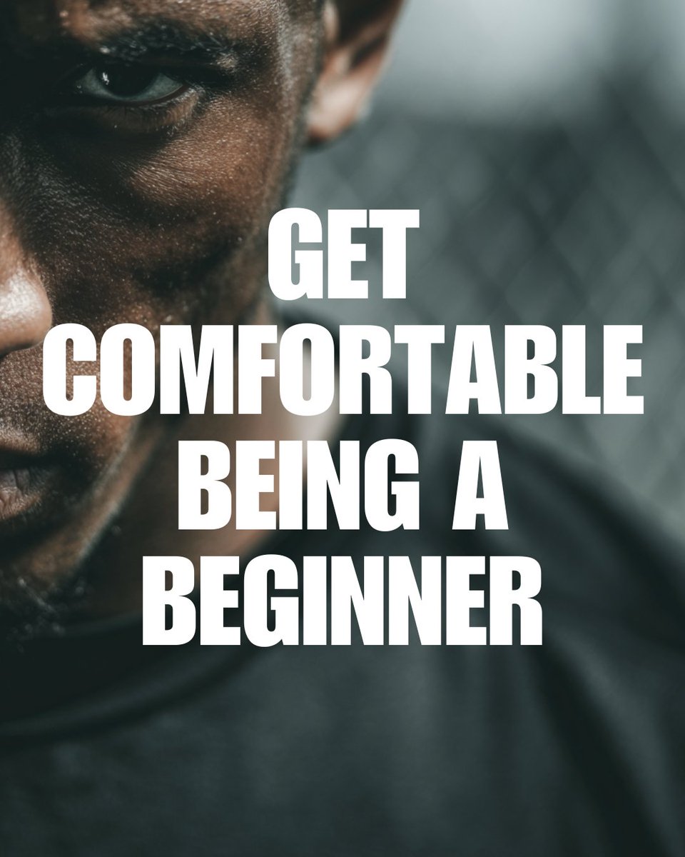 sidecentral_'s tweet photo. Get comfortable being a beginner again and again. Pride slows progress. Every new level demands humility, patience, and repetition. Be willing to be bad before you get great. https://t.co/HzVCVCwUu9