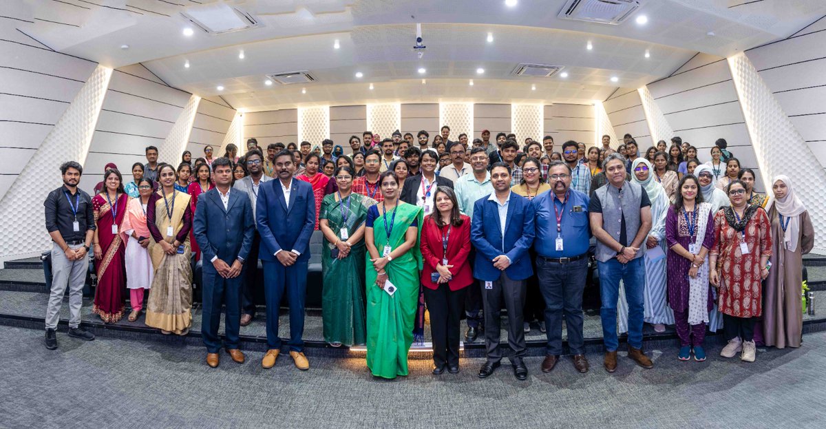 AICTE_INDIA's tweet image. The AICTE Indovation Centre, Bengaluru, in association with @presiuniv hosted a one-day workshop on “Leveraging AI for Early-Stage Innovations in Higher Education” as part of the #IndiaAIImpactSummit2026 on 10th Feb, 2026. 

#ResponsibleAI #AIForGood