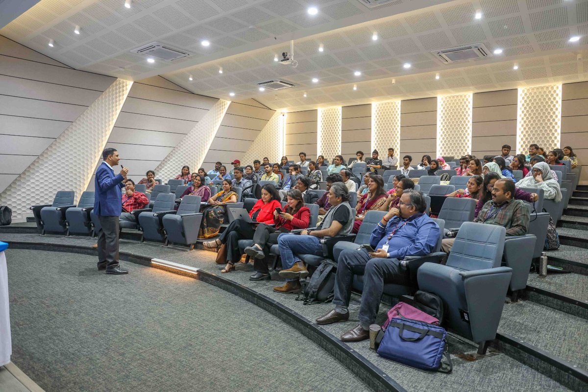 AICTE_INDIA's tweet image. The AICTE Indovation Centre, Bengaluru, in association with @presiuniv hosted a one-day workshop on “Leveraging AI for Early-Stage Innovations in Higher Education” as part of the #IndiaAIImpactSummit2026 on 10th Feb, 2026. 

#ResponsibleAI #AIForGood