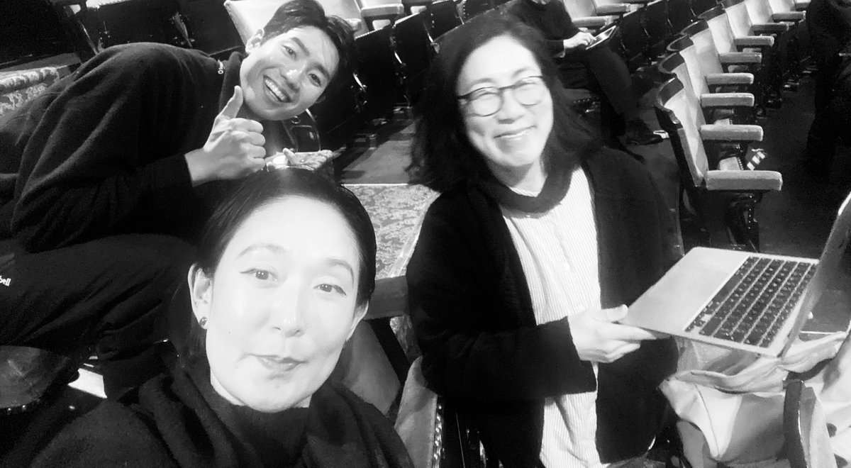 akkoakkoak's tweet photo. DAY 18–23｜The Great Wave 
#藤倉大 さんの革新的音楽、#harryross さんの物語世界が溶け合う創作プロセスのお話は仕上がり深化に拍車をかける。
ダンサーパワーアップ、合唱の凄まじいエネルギーに思わず鳥肌が立つゲネプロを終え、いよいよ明日初演！
#ScottishOpera #TheGreatWave https://t.co/BHx3RiS0Lv